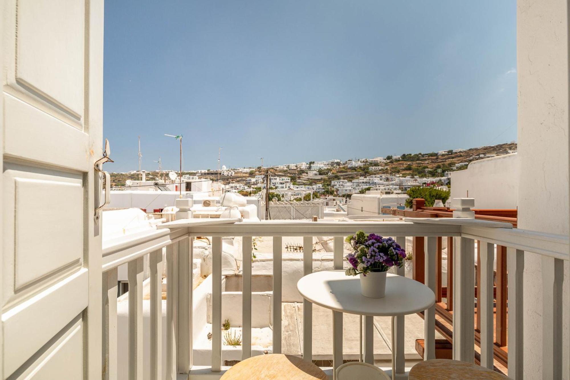 דירות Mykonos Town Elenitas Flat Next To The Windmills מראה חיצוני תמונה